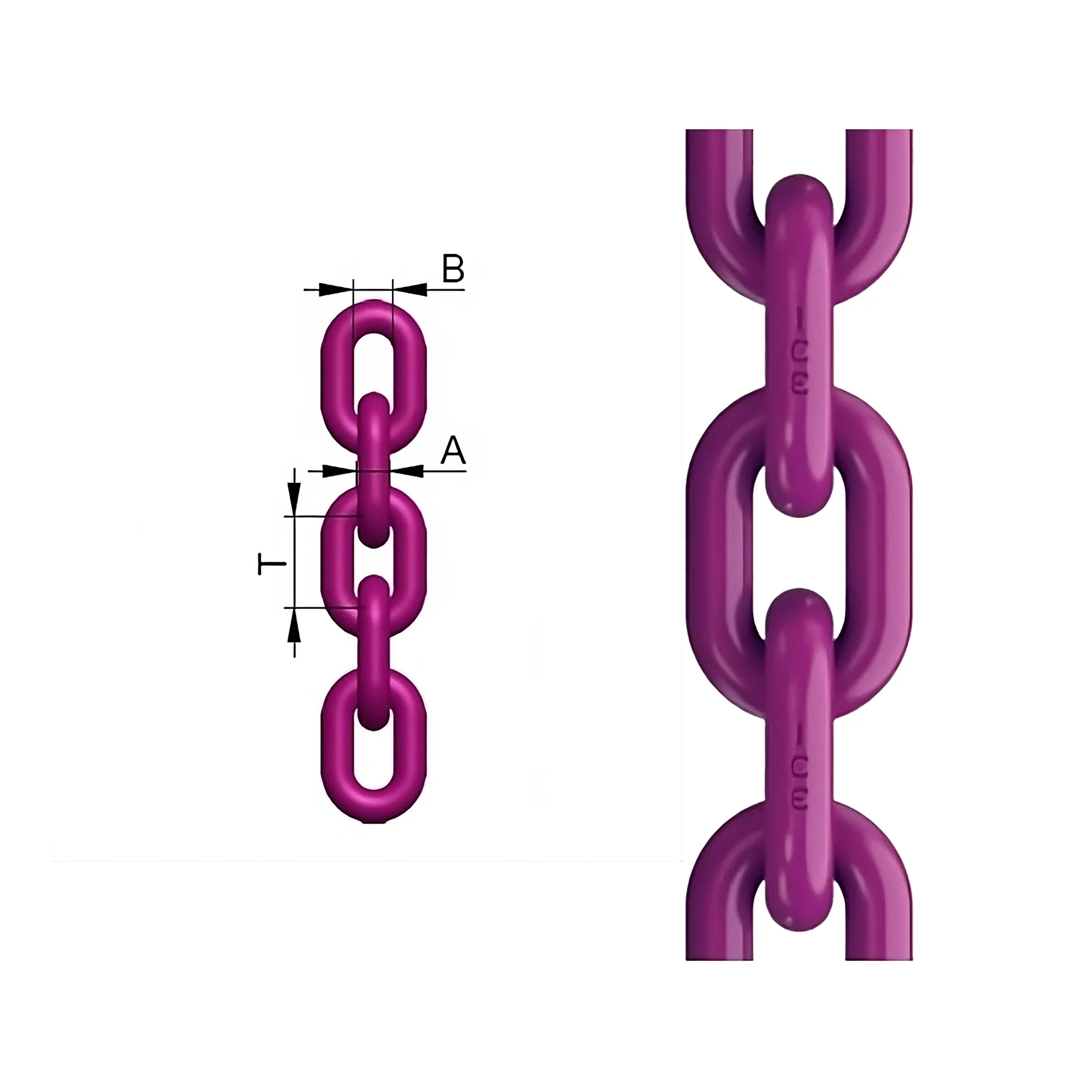 ICE 120 - Round Steel Chain - Image 2