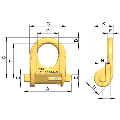 OPTILASH-CLICK - with spring-loaded pin