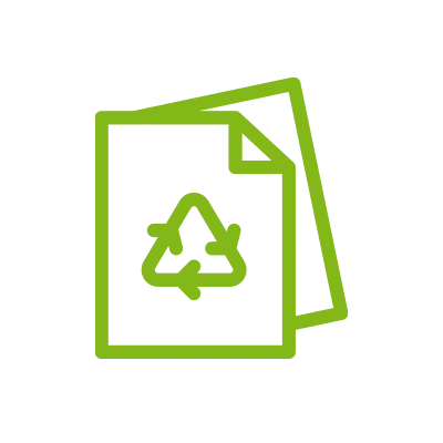 RUD Recycled Paper Icon