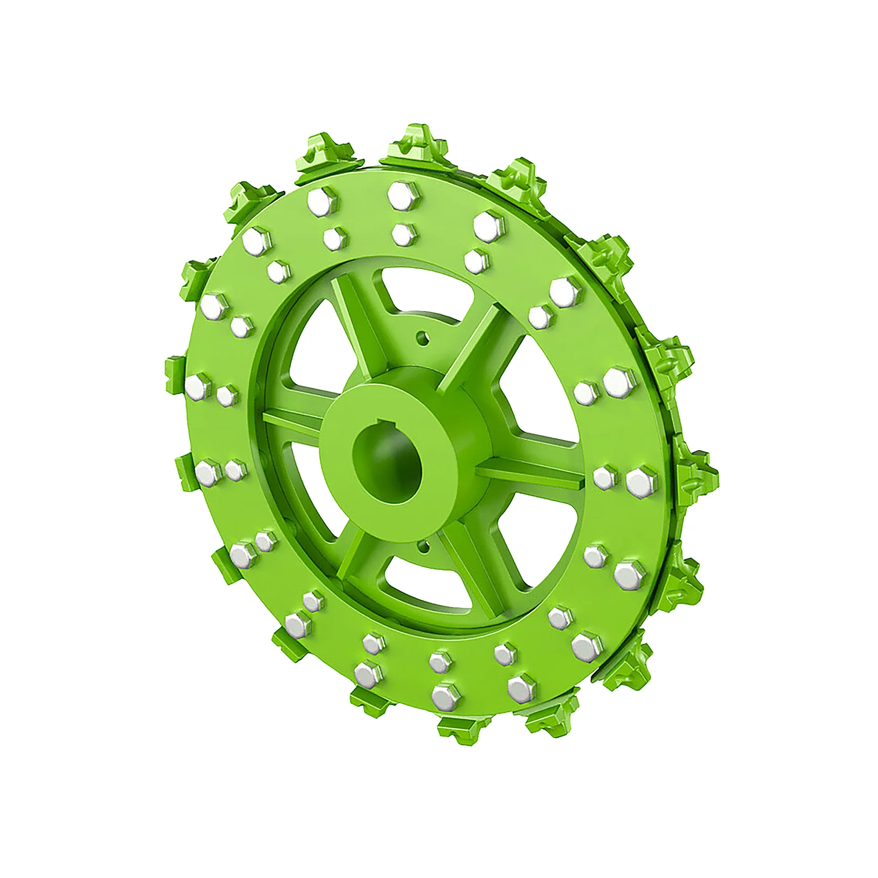 Head Sprockets with exchangeable individual teeth