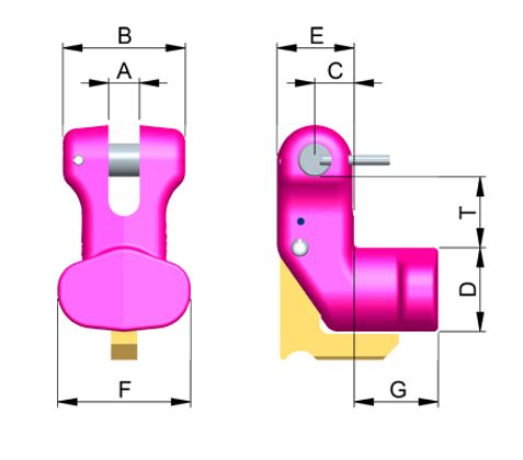 VCH K Dimensions